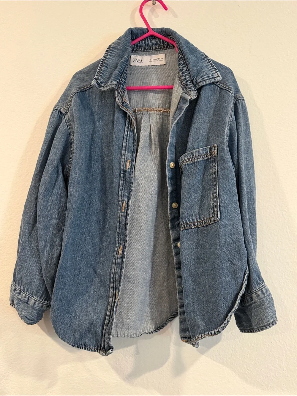 Zara light blue